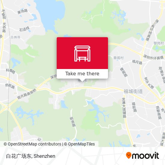 白花广场东 map