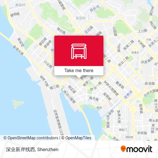 深业新岸线西 map
