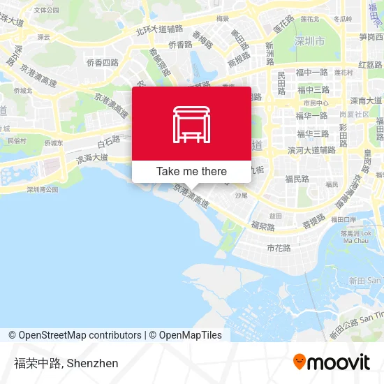福荣中路 map
