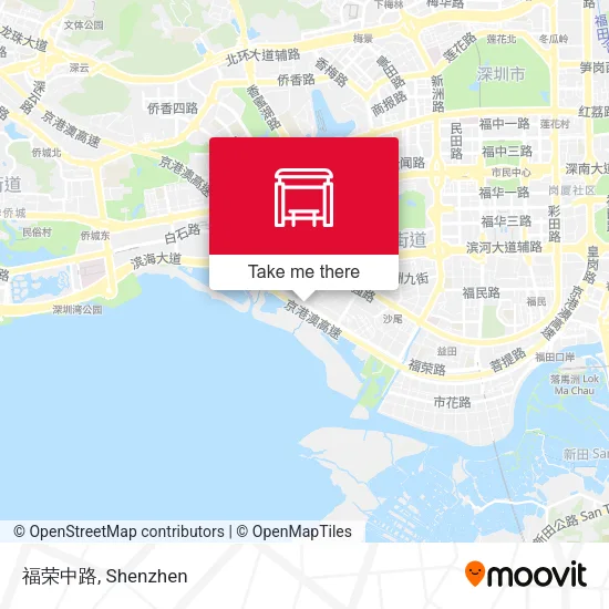 福荣中路 map