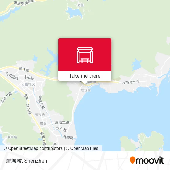 鹏城桥 map