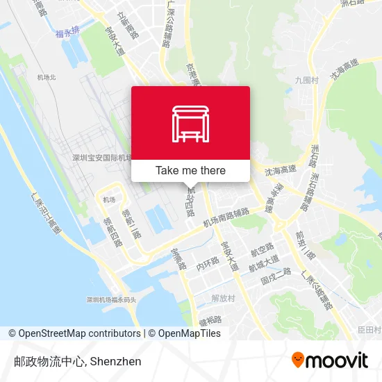 邮政物流中心 map