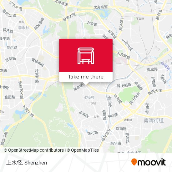 上水径 map
