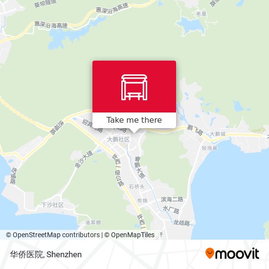 华侨医院 map