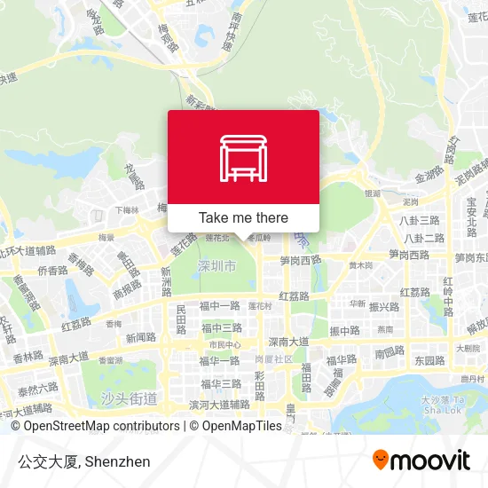 公交大厦 map