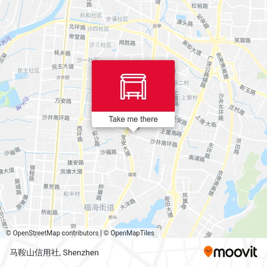 马鞍山信用社 map