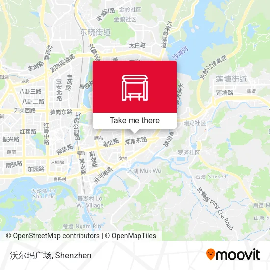 沃尔玛广场 map