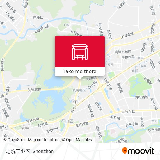 老坑工业区 map