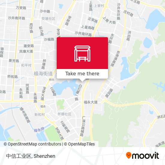 中信工业区 map