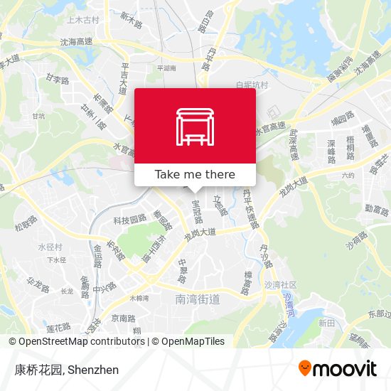康桥花园 map