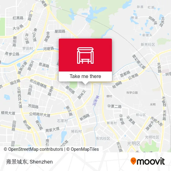 雍景城东 map