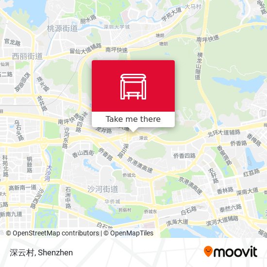 深云村 map
