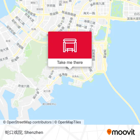 蛇口戏院 map