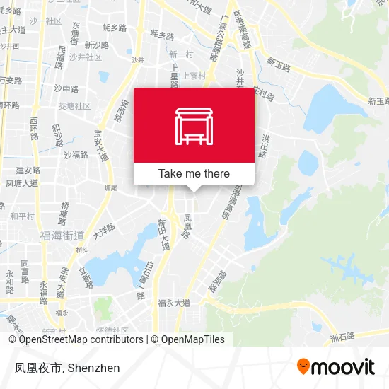 凤凰夜市 map