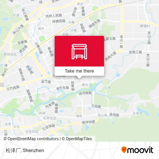松泽厂 map