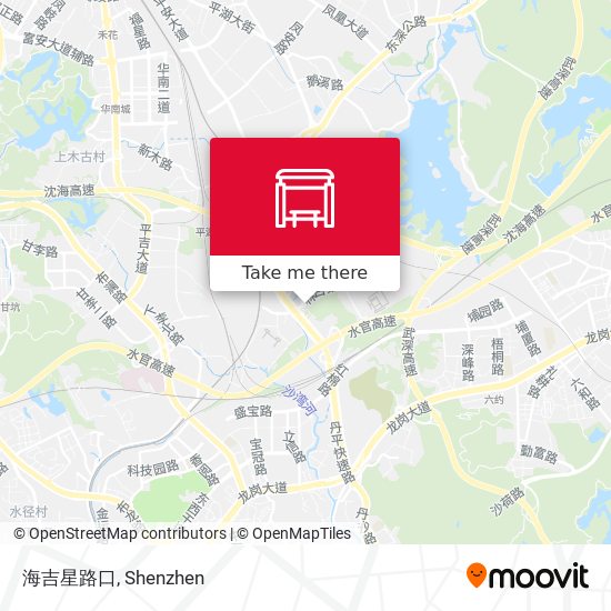 海吉星路口 map