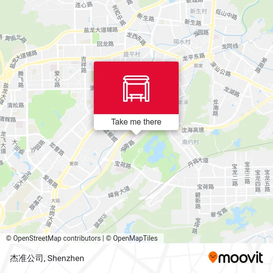 杰准公司 map