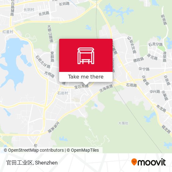 官田工业区 map