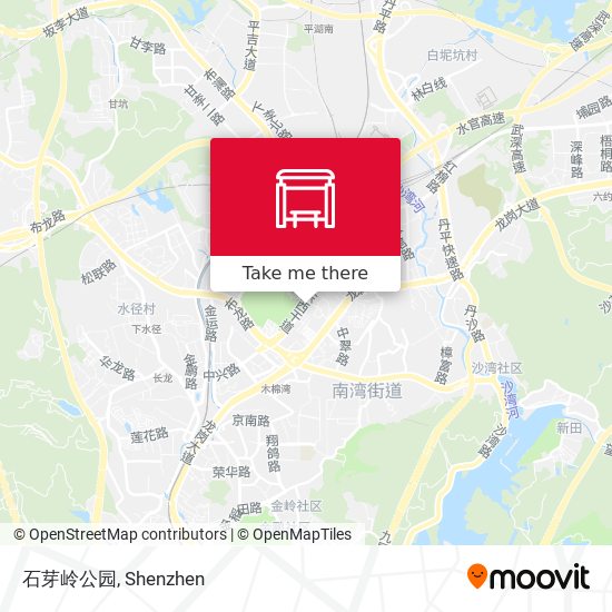 石芽岭公园 map