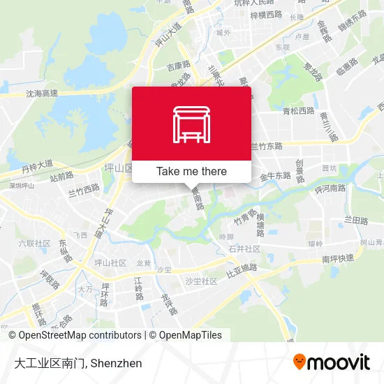 大工业区南门 map