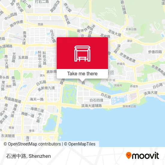 石洲中路 map