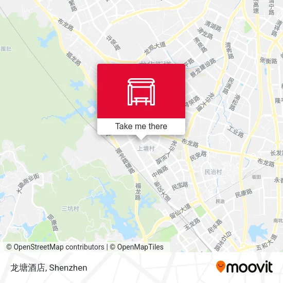 龙塘酒店 map