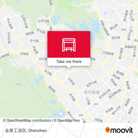 金星工业区 map