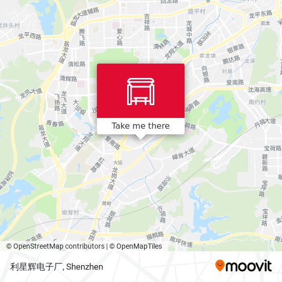 利星辉电子厂 map