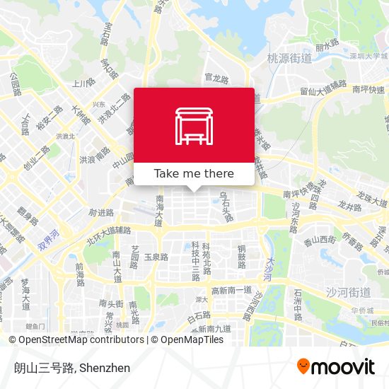 朗山三号路 map