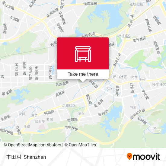 丰田村 map
