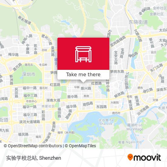 实验学校总站 map