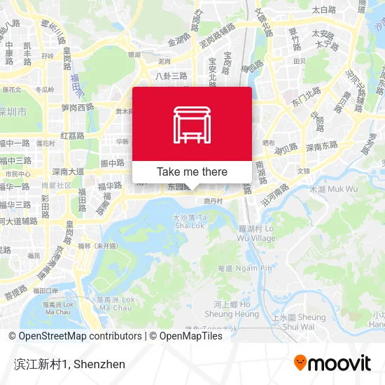 滨江新村1 map