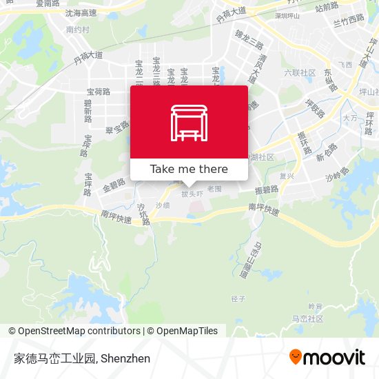 家德马峦工业园 map