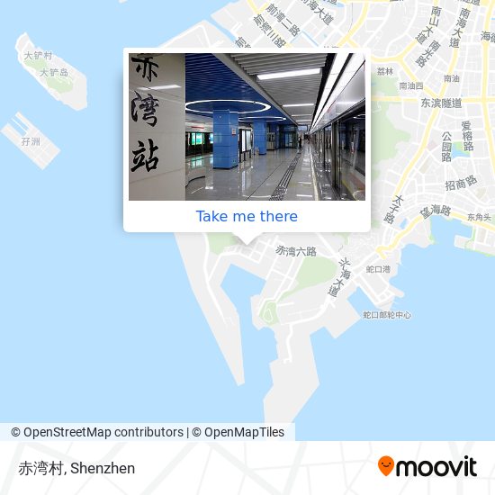赤湾村 map