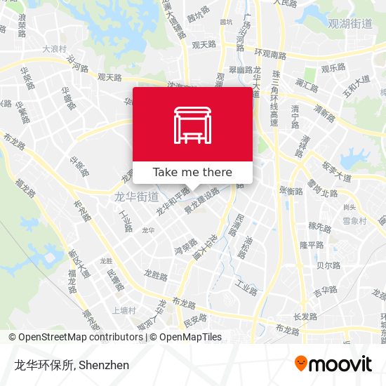 龙华环保所 map