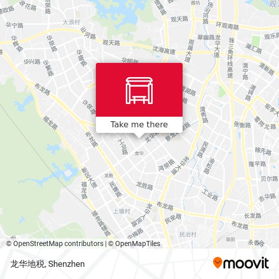 龙华地税 map