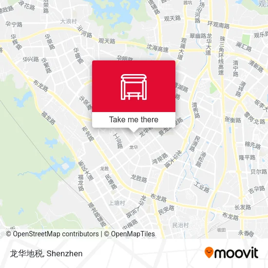 龙华地税 map
