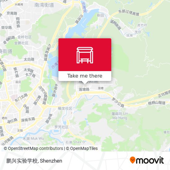 鹏兴实验学校 map
