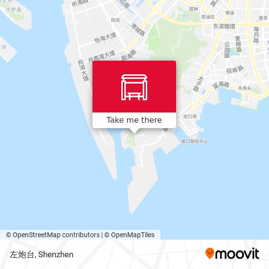 左炮台 map