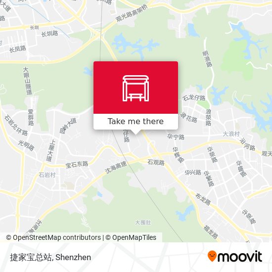 捷家宝总站 map