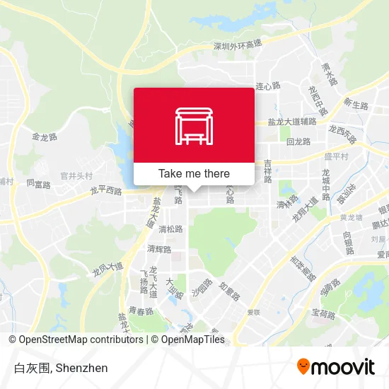 白灰围 map