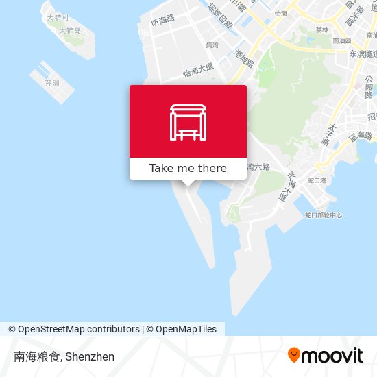 南海粮食 map