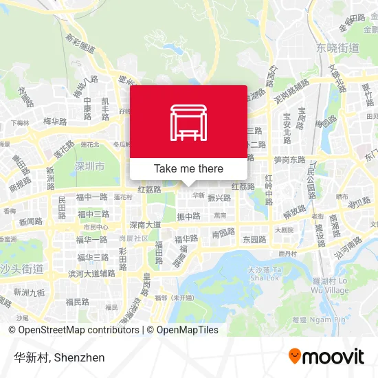 华新村 map
