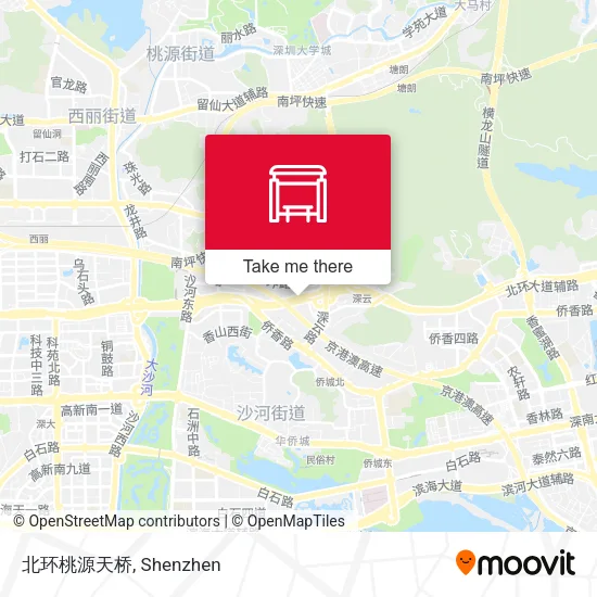 北环桃源天桥 map