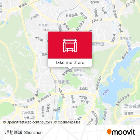 理想新城 map