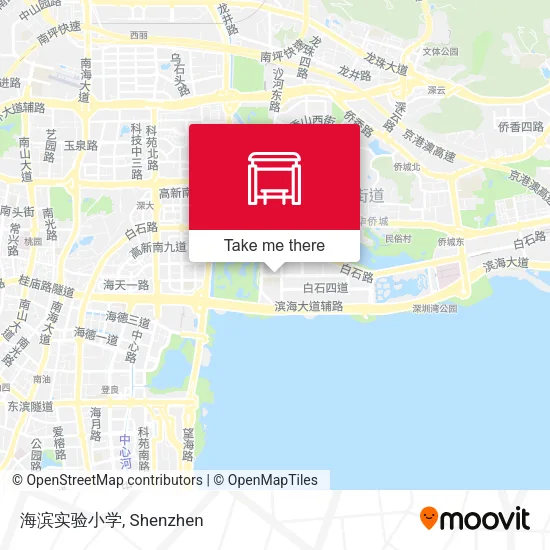 海滨实验小学 map