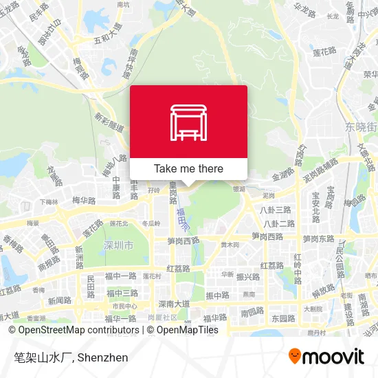 笔架山水厂 map