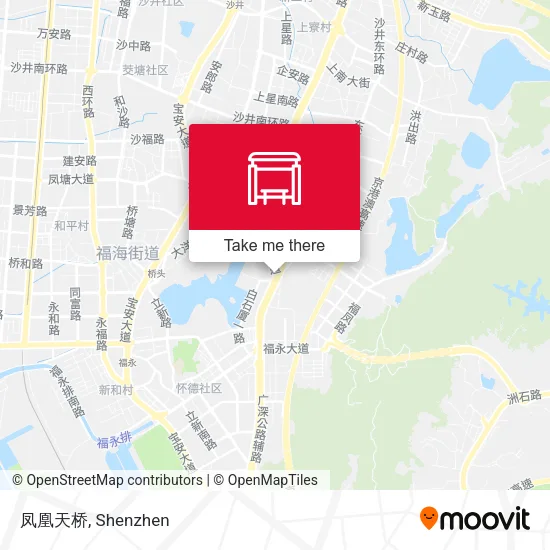凤凰天桥 map