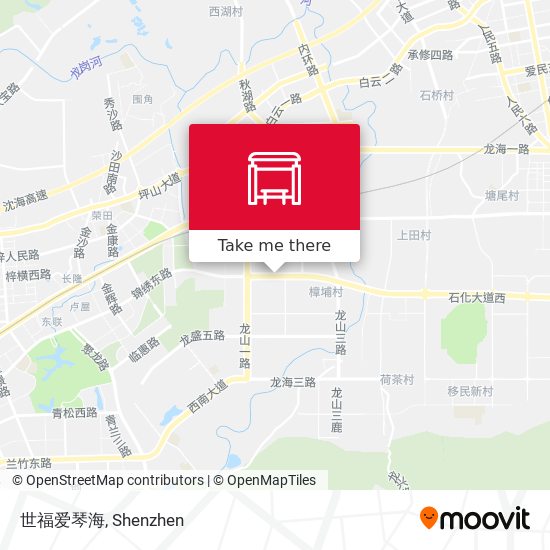 世福爱琴海 map