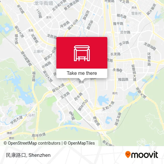 民康路口 map